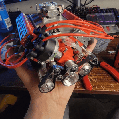 V8 Petrol Engine Model Kit